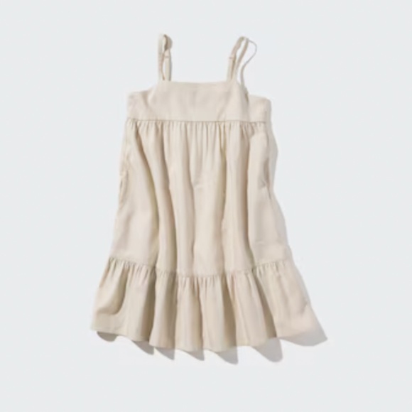 Linen Blend Camisole Dress NEW - Picture 4 of 4